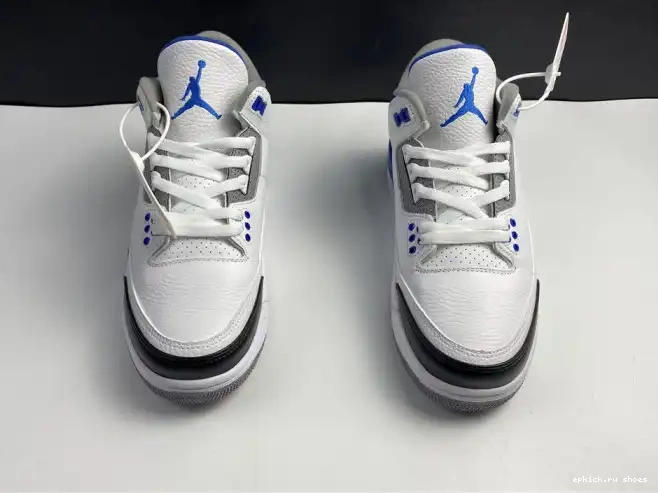 Cheap Jordan White Blue CT8532-040 Retro Air 3 0524